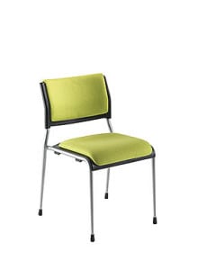 yellow polyprop uph chair