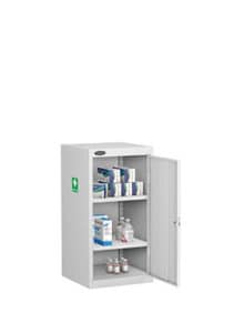 Low Slim First Aid Cabinet